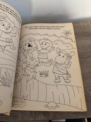 Super Big Coloring Book Paperback Golden Books 2006 dora, blues clues. used