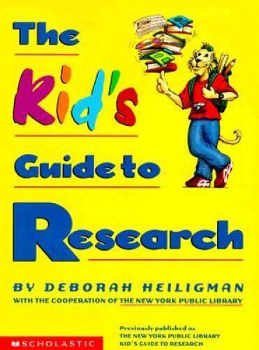 The Kids Guide To Research – Paperback By Heiligman, Deborah – GOOD