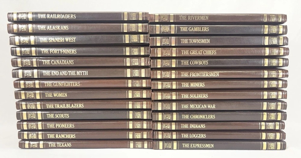 Time Life Old West Series Complete Set 26 Vols w/Master Index 1970’s READ