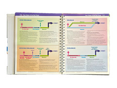 Rose Book of Bible Charts Maps & Time Lines Spiral Bound 2005 Full Color
