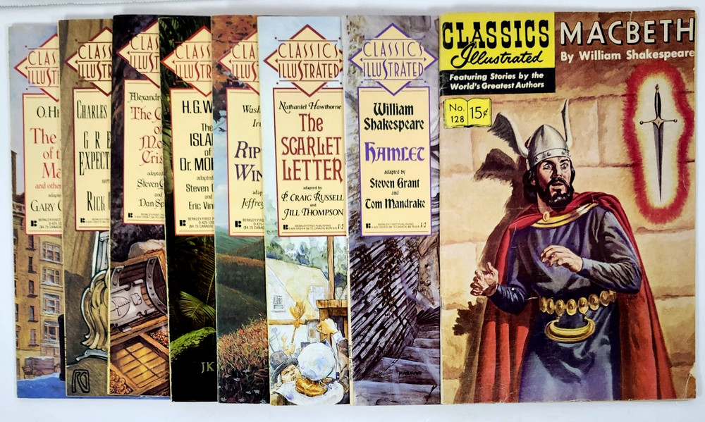 CLASSICS ILLUSTRATED-You Choose Title (1964 & 1990s) Very Good Cond