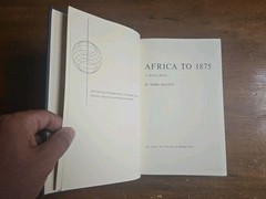 Africa to 1875 & Africa Since 1875 by Robin Hallett – 2 Vol. Set