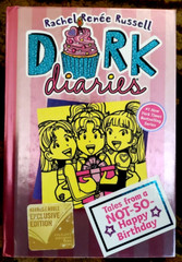 Lot of 8 Rachel Renee Russell Books- Dork Diaries(6) & Max Crumbly(2)