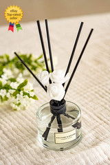 Reed Diffuser Set 6.7Oz 200Ml French Lavender Scented Diffuser with Sticks Home