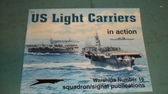 Squadron Signal Publications, In Action Book 4016, US Light Carriers VG+