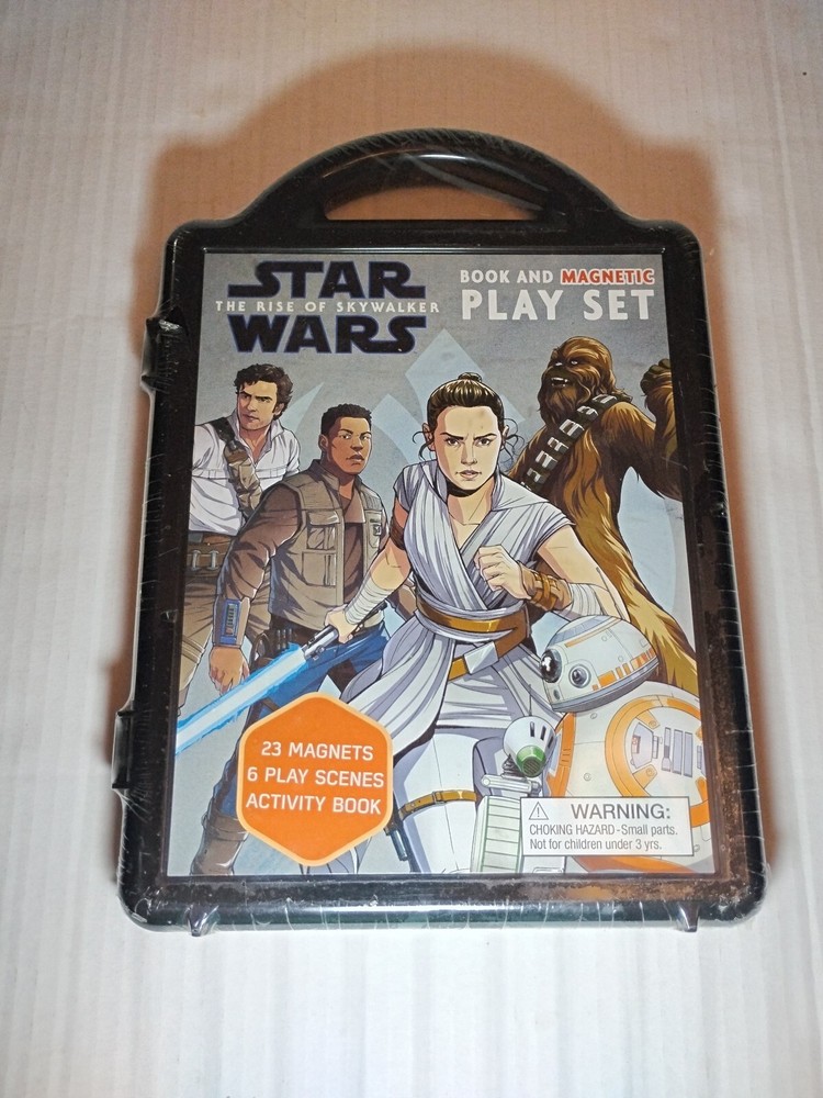 Star Wars The Rise of Skywalker 23 Magnet Playset Activity Book New Sealed