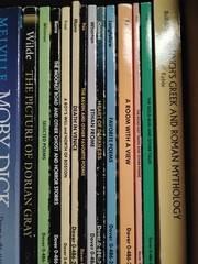 Lot of 34 Dover paperbacks, classics Twain, Dracula, Moby-Dick and more