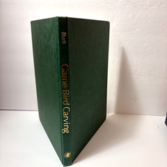 VTG GAME BIRD CARVING HB Book by Bruce Burk (1972) with Dust Jacket