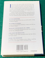 Madam President Eleanor Clift SIGNED & DATED 1st/1st HC DJ 2000 Novel Politics