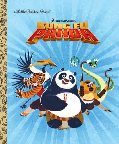 DreamWorks Kung Fu Panda (Little Golden Book) – Hardcover – VERY GOOD