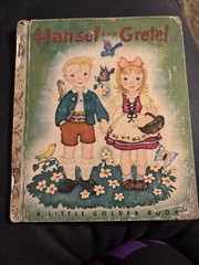 1943 Hansel and Gretel A Little Golden Book „H” Edition Nice Vintage No Name