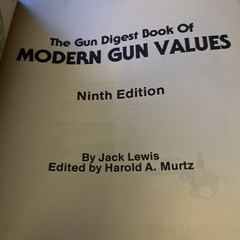 Gun Digest Book Of Modern Gun Values Ninth Edition 560 Pages Great Reference
