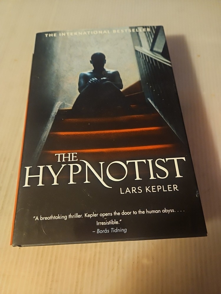 2009, „The Hypnotist” The Joona Linna Series By Lars Kepler Hardcover Book