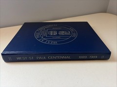 West St Paul Minnesota Centennial 1889 1989 MN Hard Cover Book