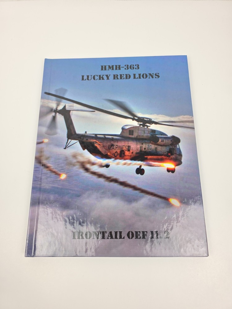 HMH-363 Lucky Red Lions Irontail OEF 11.2 Book Rare (Read Description)