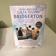 Julia Quinn Bridgerton Series 4-Book Box Set Film/TV Adaptation (English)