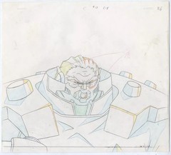 Moby Dick Legend Original Animation Cel w/ Mount 10.6×9.5in Used