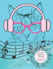 Sheet Music Composition Notebook with Blank Staves/Staff Manuscript Paper for…