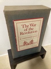 The War of the Revolution by C. Ward, 2 Volume Set, Box, The Macmillan Co., 1952