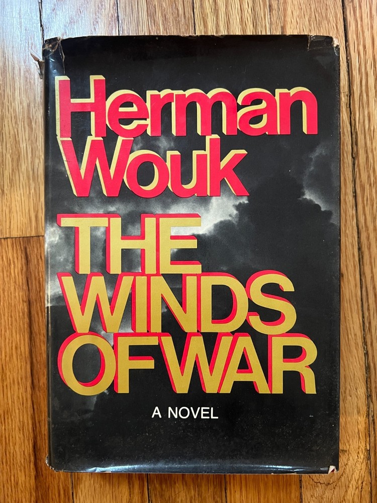 Winds of War by Herman Wouk First Edition (1971, Hardcover) Book w/ Dust Jacket