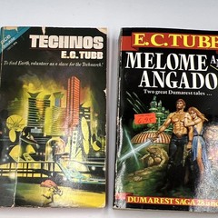 E. C. Tubb Dumarest Saga Sci-Fi Paperback Lot DAW Books English Novels