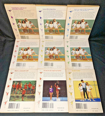 The Gymnasts Book Lot Apple Fiction Scholastic #4 9 10 12 13 14 17 19 21 Vintage
