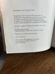The Rock Revolution Arnold Shaw HCDJ First Printing 1969 Ex-library