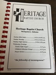 A Heritage Of Good Tastes Cooks Montgomery Alabama Baptist Church Vtg 1996
