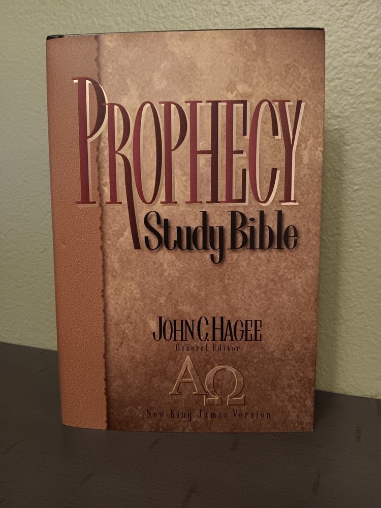 Prophecy Study Bible (New King James Version), Nelson 1462, Red Letter Edition