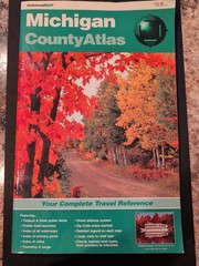 Michigan County Atlas by Universal Map ~ State Atlas Series Travel Reference EUC