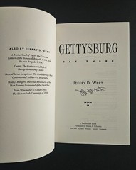 Gettysburg: Day Three – Jeffry D. Wert – 2002, Paperback, SIGNED