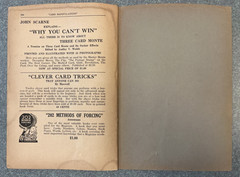 „Card Manipulations” by Jean Hugard Series 1-5, 4 Vol. Set. 1934-1936