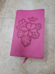 NKJV, Adventure Bible, Leathersoft, Pink, Full Color, Italian Duo-Tone