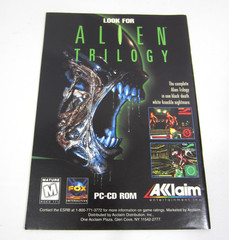 „D” Video Game Acclaim DOS CD ROM Manual ONLY Kenji Eno PC 1995