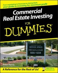 Commercial Real Estate Investing For Dummies – Paperback By Conti, Peter – GOOD