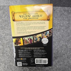 The Action Bible Study Bible ESV [Lavender Premium Edition, 1st Ed] Brand New