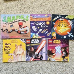 Lot of 35 Picture Books for Kids Boys Daycare Children MIX Bundle Space Science