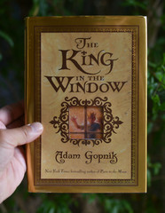 Signed Adam Gopnik King in the Window First Edition Hardcover: 416 pages