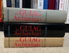 THE GULAG ARCHIPELAGO Solzheinitsyn (3-Book-Set) trilogy HARDCOVER 1 2 3 hc/dj