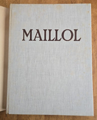 Maillol by John Rewald, Art Woodcuts Sculpture, 1939 Hardcover, Hyperion Press