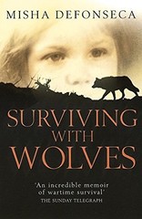 Surviving with Wolves by Defonseca, Misha Paperback Book The Fast Free Shipping