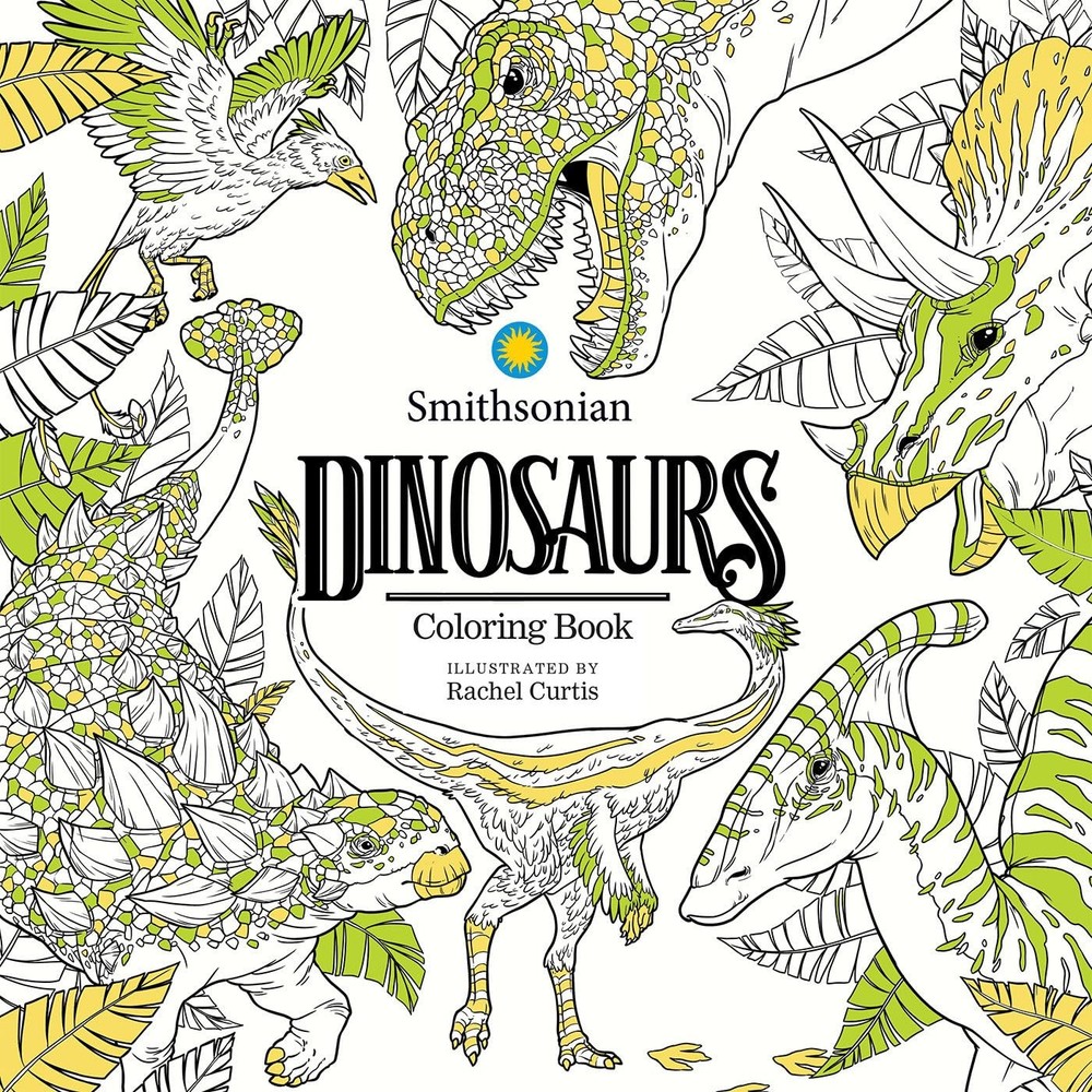 Dinosaurs: A Smithsonian Coloring Book by Smithsonian Institution
