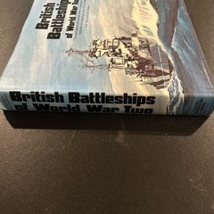 British Battleships of World War Two – Raven & Roberts – 1978 – Hardover