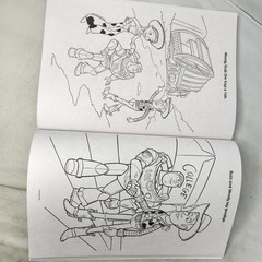 Toy Story Woody Buzz Lightyear Disney Pixar Activity Color Coloring Book bendon