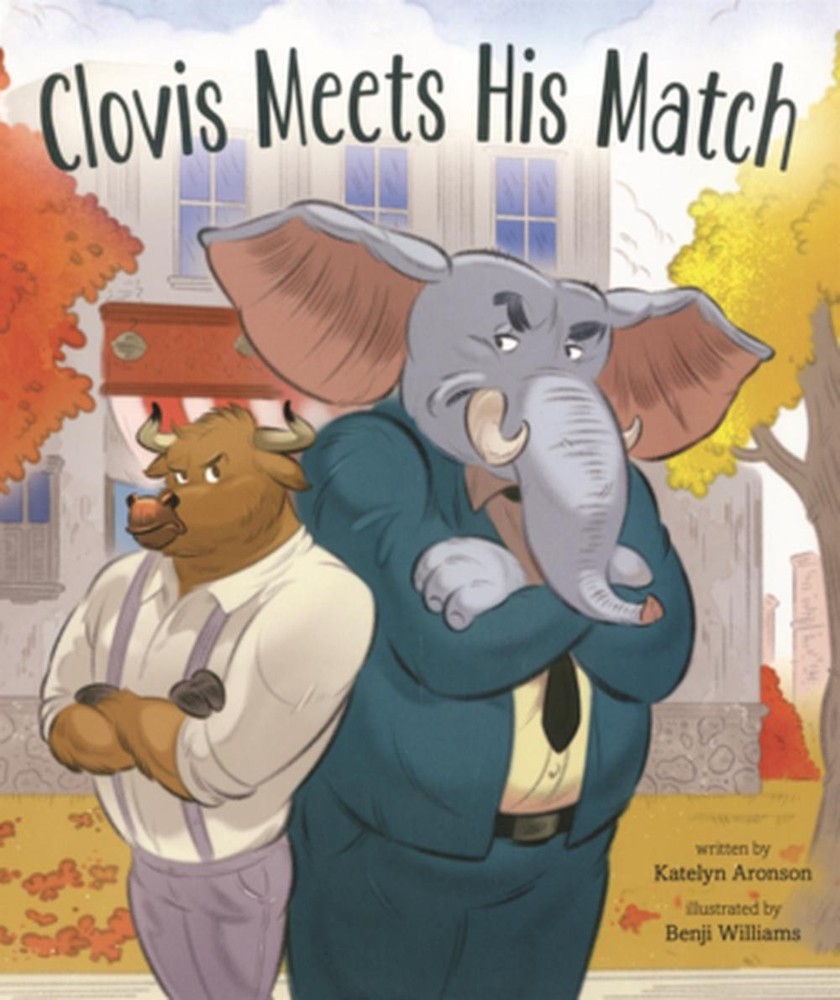 Clovis Meets His Match by Katelyn Aronson Hardcover Book
