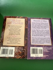 Dragonlance Lot Of 2 The Dragons At War And Relics And Omens (first Ed)