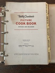 Betty Crocker’s Picture Cook Book Vintage 1956 Revised and Enlarged Cookbook