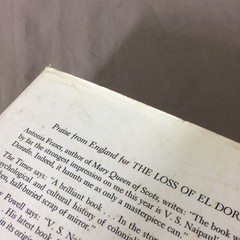 The Loss Of El Dorado A History V S Naipaul 1970 First American Edition with DJ