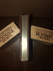 BUCKSKIN RUN Louis L’Amour Collection GENUINE LEATHER Gold Gilt Page Edges West