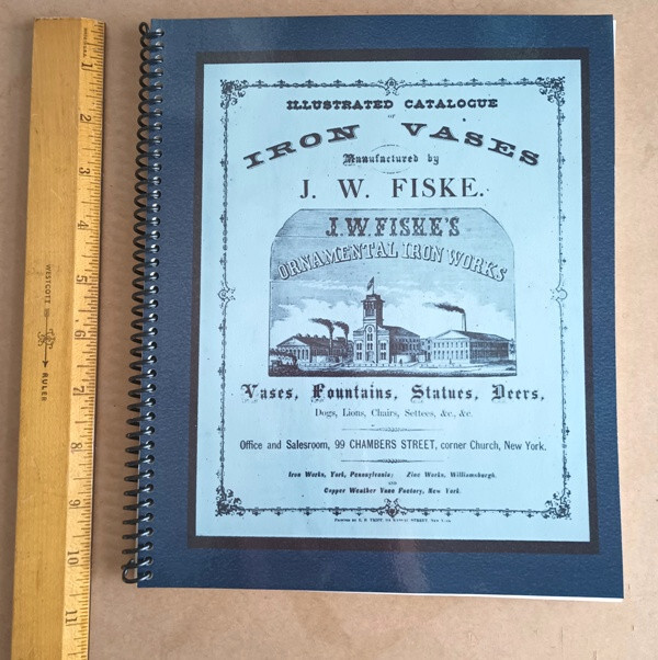 J W Fiske (1865) Ornamental Iron Vases Fountains Statues Catalog * Garden Pieces